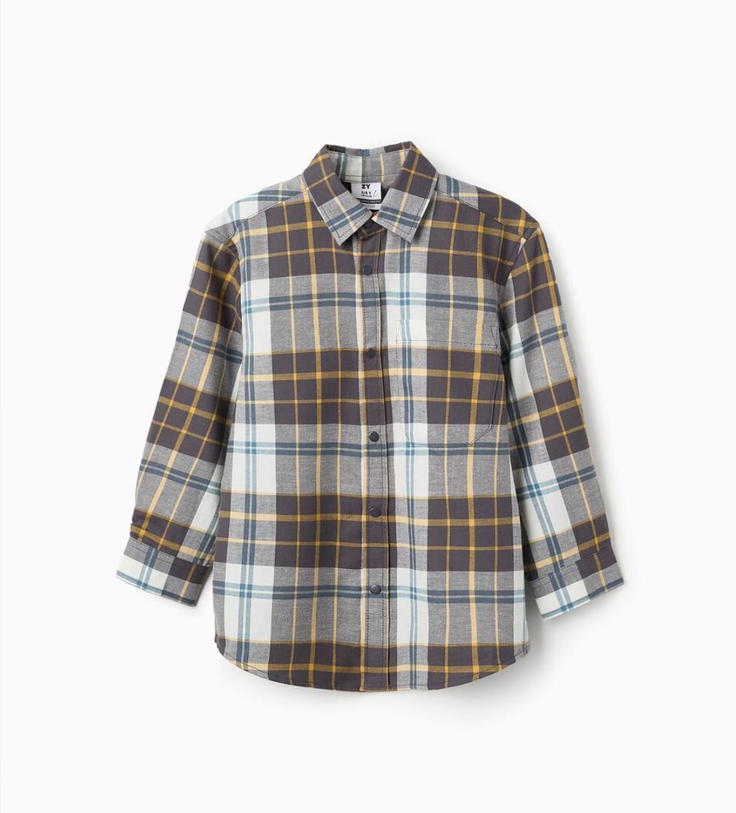 CAMISA DE FRANELA A CUADROS