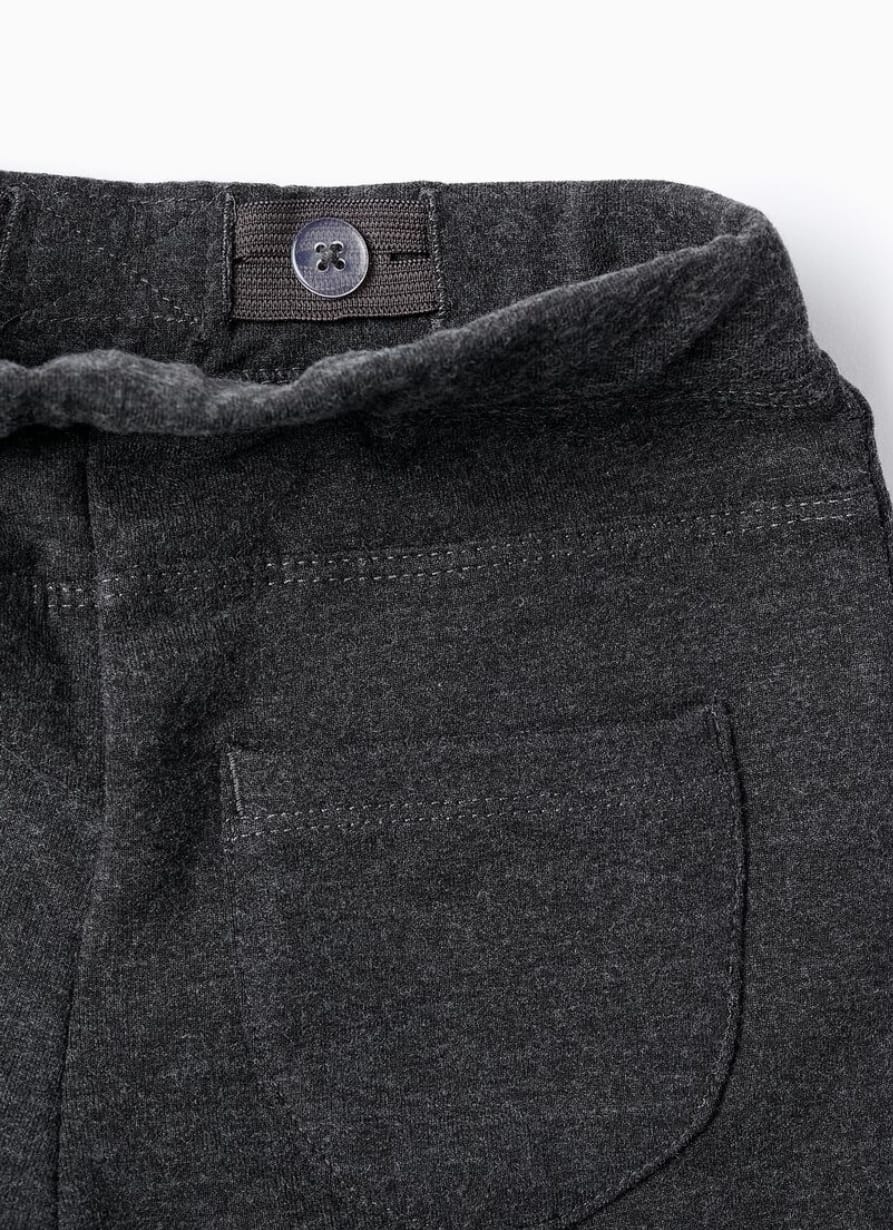 JEGGINGS ACAMPANADOS, GRIS