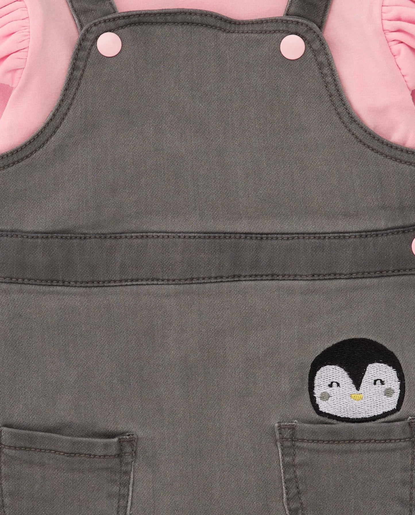CAMISETA +PICHI PINGÜINO