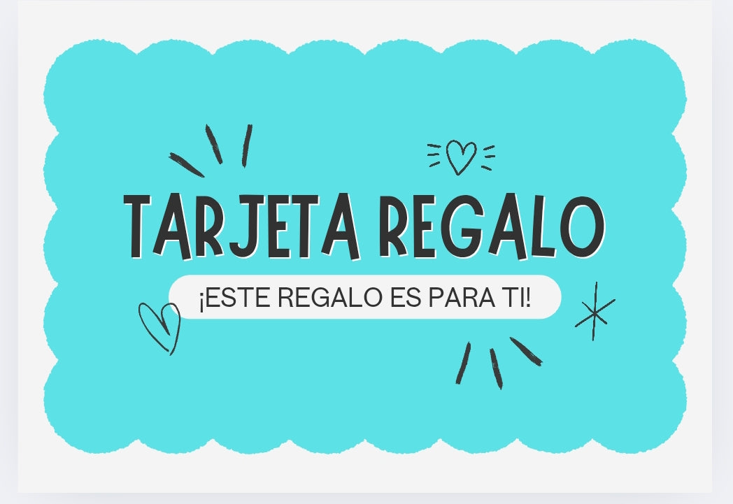 TARJETA REGALO 🎁