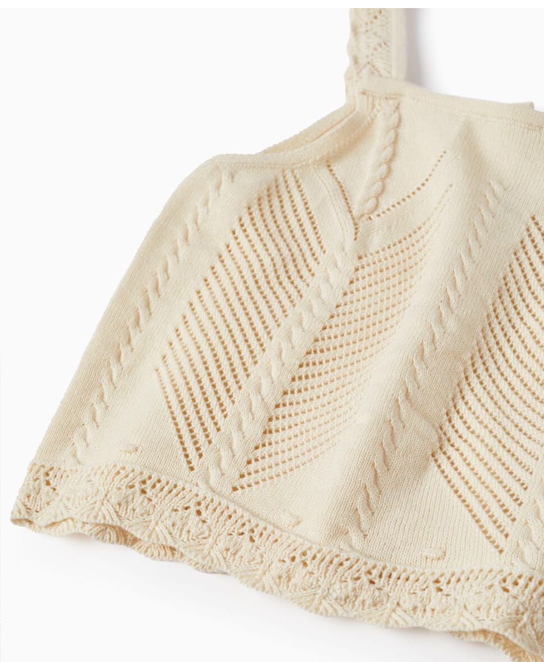 TOP DE GANCHILLO BEIGE