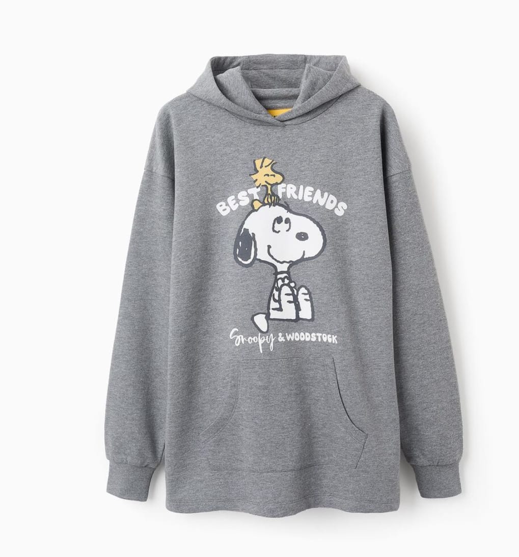 VESTIDO-SUDADERA SNOOPY