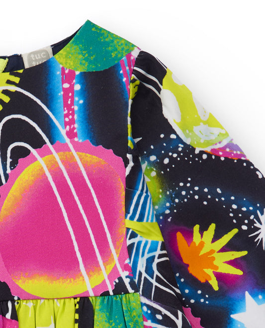 VESTIDO "HELLO HUMANS"