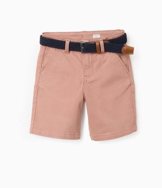 PANTALÓN CHINO MIDI, MARRÓN
