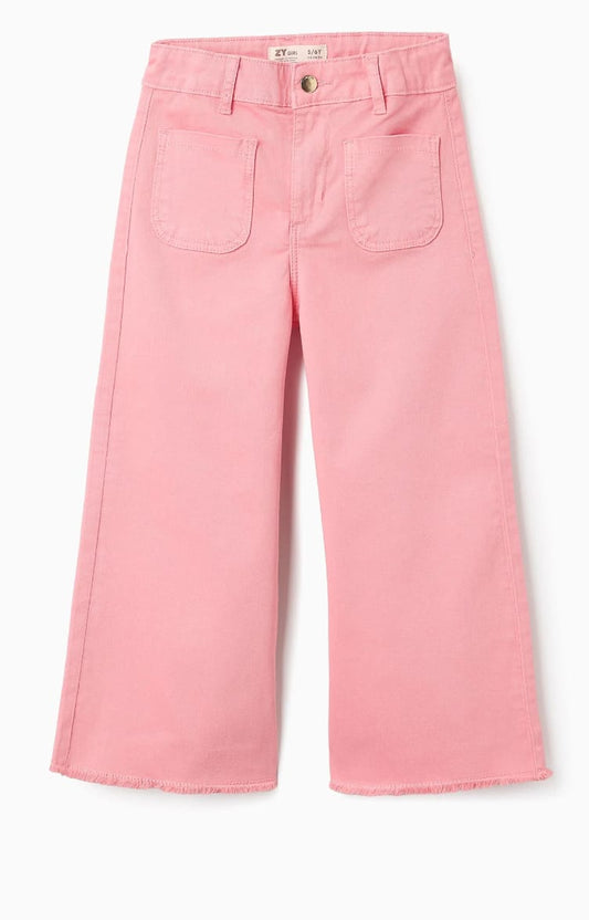 PANTALÓN WIDE LEG, ROSA