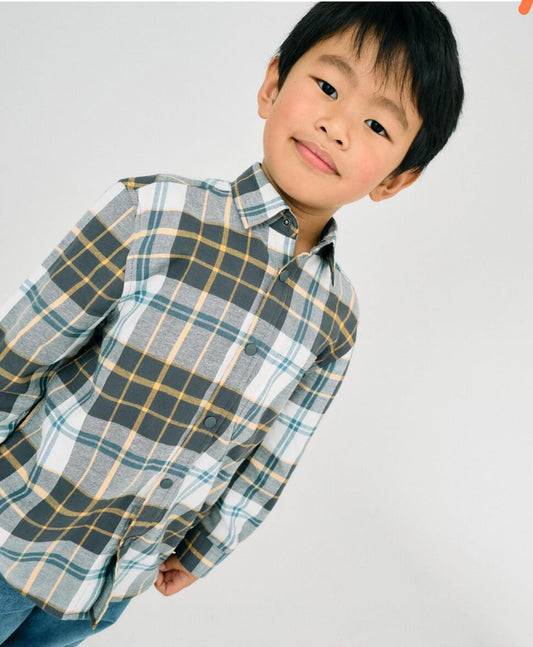 CAMISA DE FRANELA A CUADROS