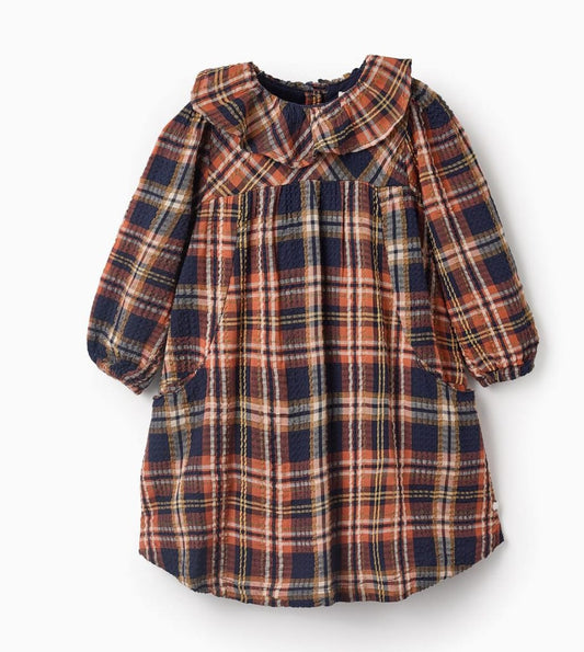 VESTIDO A CUADROS PARA BEBÉ